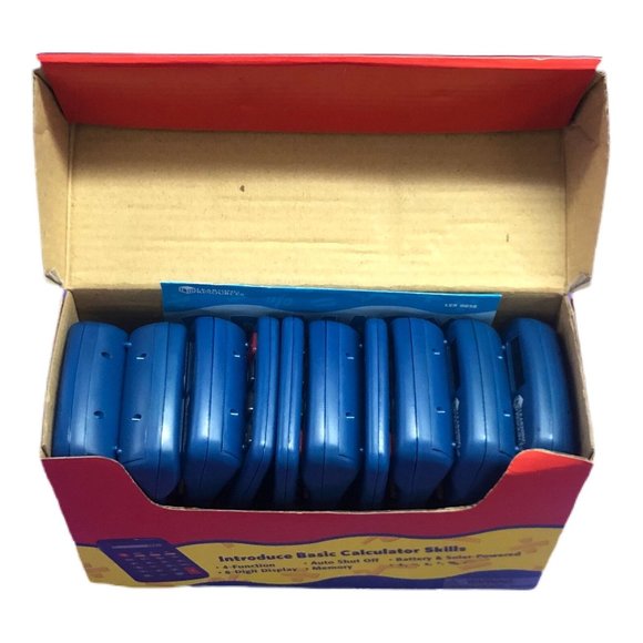 Learning Resources Primary Calculator Set of 8 Homeschool Educational - Picture 3 of 3